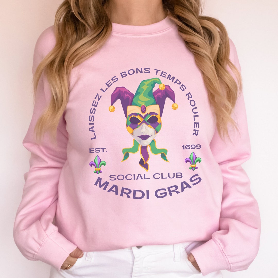 AOBUTE Men's Mardi Gras Hoodie - St Patrick's Day & Holiday Graphic Pullover, Long Sleeve With Front Pocket (Elf Design, Small) - View #6