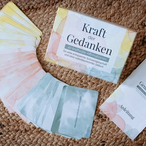 Affirmationskarten Schwangerschaft Geburt, mentale Geburtsvorbereitung, Doula Hebammenmaterial, Geschenk Babyshower, werdende Mama, Mindset