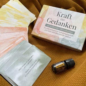 Paquete de bienestar: tarjetas de afirmación, preparación para el parto, aceite esencial de naranja, tarjeta electrónica de regalo, baby shower, afirmación de nacimiento, doula.