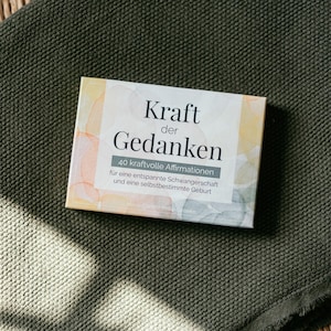 Affirmationskarten Schwangerschaft Geburt, mentale Geburtsvorbereitung, Doula Hebammenmaterial, Geschenk Babyshower, werdende Mama, Mindset
