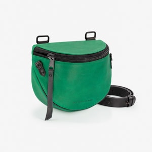 MONKEY Leather Crossbody Bag, Leather Belly Bag Women, Fanny Pack, Waist Bag, Bum Bag, Hip Bag, Gift for Her