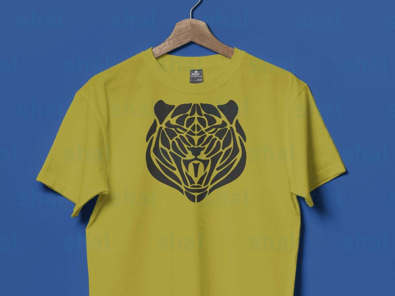 Tiger SVG Cut File for Cricut Tiger PNG Tiger Head Clip Art Wild Animal