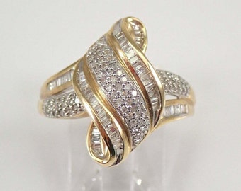 Luxuriöser Braut-Ehering, 14 Karat Gelbgold vergoldet, gedrehter Ring, 3,1 Karat Diamantring, Diamant-Pave-Set-Ring, Party-Wear-Ring für Damen