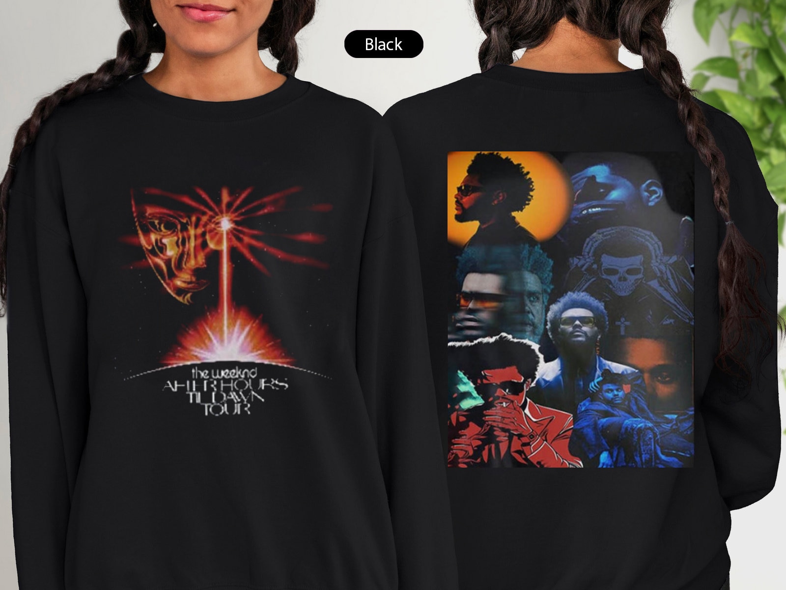 The Weeknd After Hours Til Dawn Tour Sweatshirt Retro Fm Long