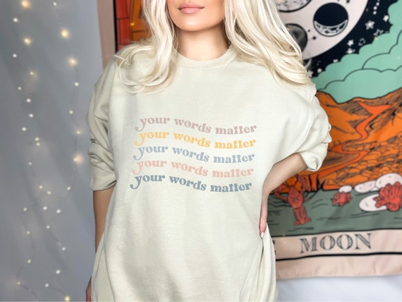Your Words Matter Slp Shirt - Speech Therapy Slp Unisex Hoodie - AAC SPED Teacher Shirt, Speech Therspy T-shirt, Trending St Patricks Day
