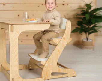 Sedia regolabile per bambini – Seduta ergonomica per bambini dai 3 ai 10 anni