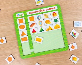 Juego de mesa de asociación colorido/juego familiar educativo para combinar y clasificar colores/juego de tablero interactivo para niños
