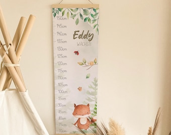 Forest Animals Height Chart | Height Chart | Gift Idea | Personalized Gift | Nursery Decor
