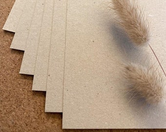 Cardstock natural paper "Kraft Grey" DIN A4 | Kraft paper | Invitation cards | Wedding stationery | Paper sheets