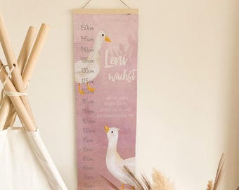 Goosey Height Chart | Height Chart | Gift Idea | Personalized Gift | Nursery Decor