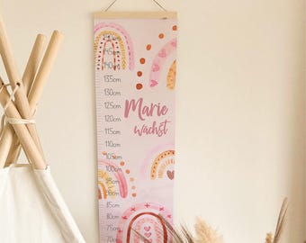 Rainbow Party Height Chart | Height Chart | Gift Idea | Personalized Gift | Nursery Decor