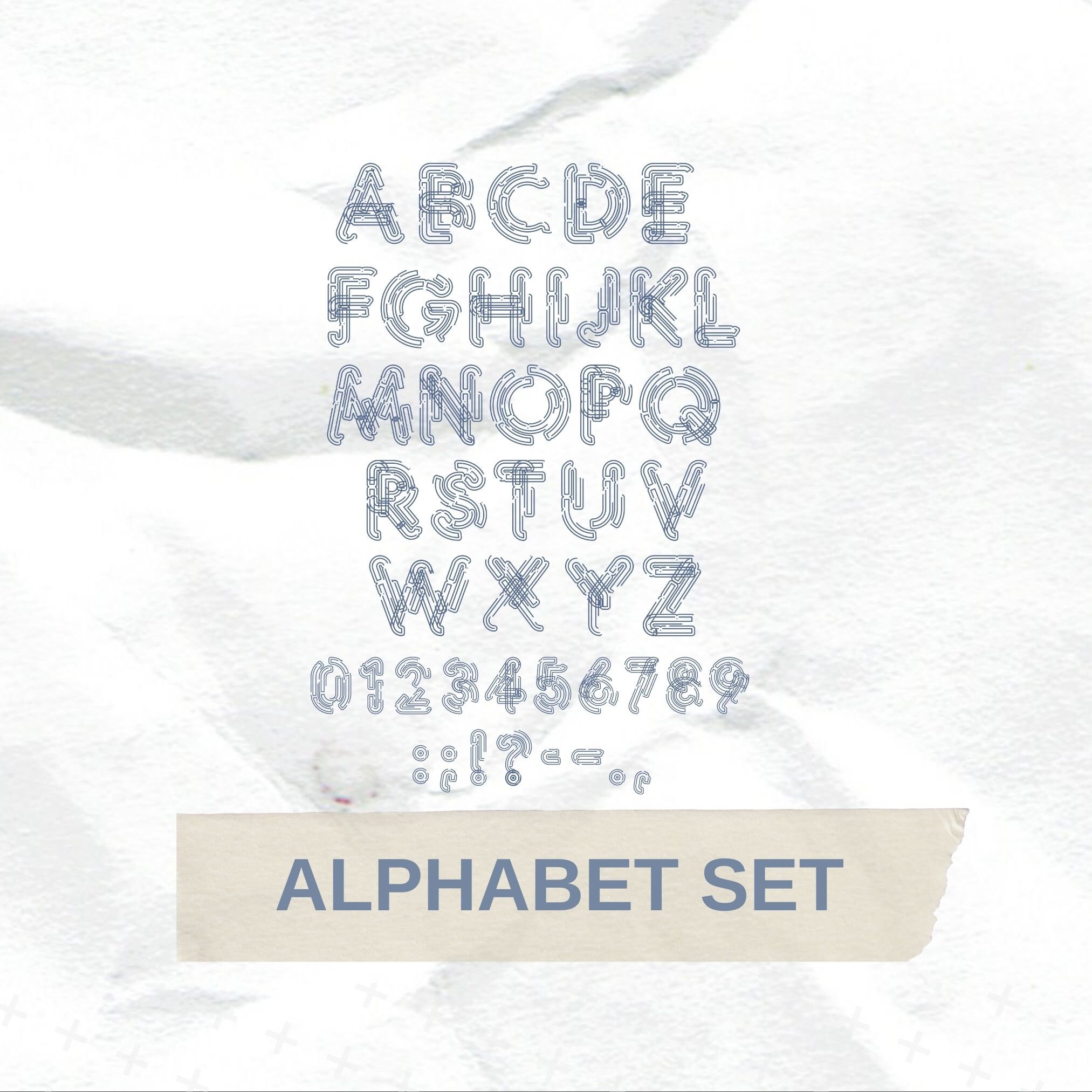 Vintage Monogram Letter Set A-Z (digital Download) - Etsy