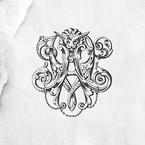 VA Klassisches Monogramm, V-A Hochzeitsmonogramm, A-V Monogramm mit PDF, Vintage Monogramm, verschlungenes Monogramm, Hochzeitswappen, 2 Buchstaben Monogramm