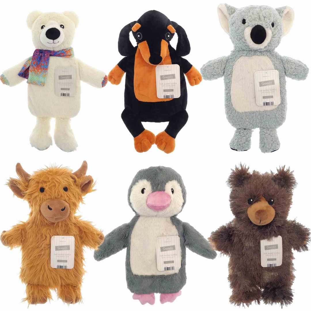 Novelty Animal Hot Water Bottle 1L Etsy