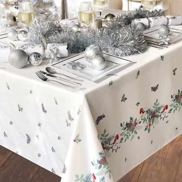 Nappe de Noël Robin