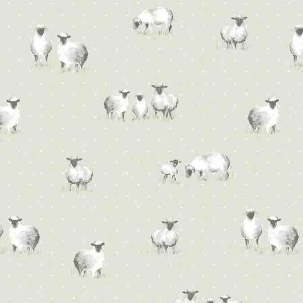 Nappe enduite de PVC naturel Sheepy