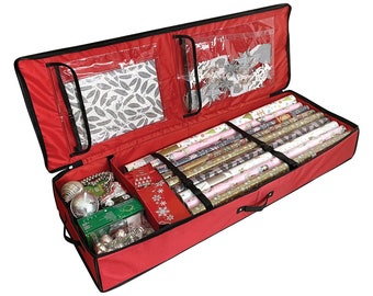 Premium Christmas Gift Wrap Organising Storage Bag