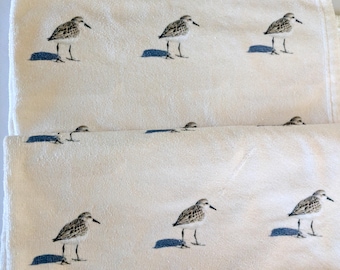 Sandpipers Soft Bath or Beach Towel