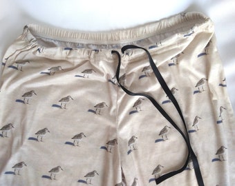 Beach Sandpipers Women's Soft Polyester Pajama Pants /Loungewear