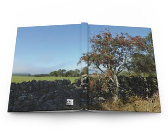 Scotland Highlands Rowan Tree 5.75" x 8 " 150-page Hardcover Journal Notebook