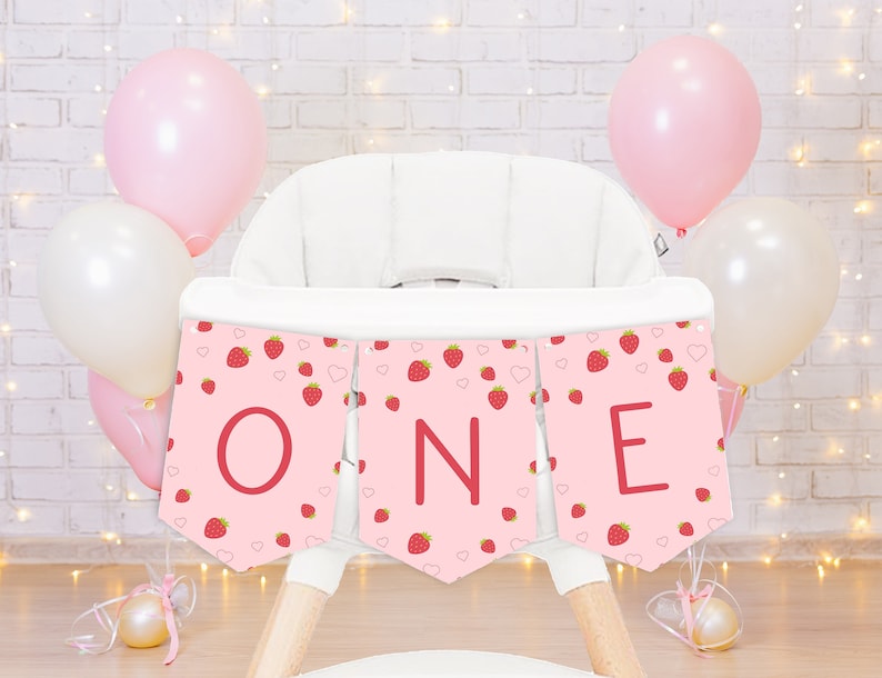 Highchair Party Bunting