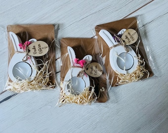 Frohe Ostern / Kleinigkeit zu Ostern/ Eierbecher Ostern/ Teelichthalter/ Ostergeschenk