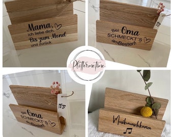 Napkin holder/napkin stand/card stand/card holder/mother's day gift/kitchen gift idea/wedding/music wish cards/grandma/mama