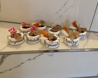 Teelichthalter, Teelichthalter personalisiert, Kerzenhalter, Raysin, Glückslicht, Kuschelzeit, Raysin, Muttertagsgeschenk, Erzieherin Danke,