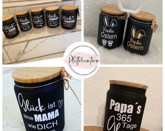 Barattolo di conservazione personalizzato/barattolo di conservazione/regalo per la festa della mamma/felicità in un barattolo/cibo per i nervi/festa del papà/matrimonio/insegnante/insegnante grazie!/addio