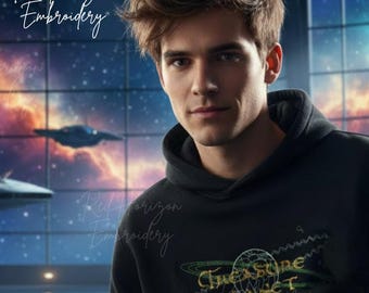 Treasure Planet Jim Hawkins Sweatshirt | Cozy Unisex Adult Fit for Fans & Embroidery Lovers