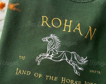 Rohan Embroidered Shirt, Hoodie or Sweatshirt - The Perfect Gift for Fans of The Two Towers!