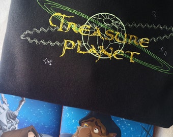 Treasure Planet Jim Hawkins Sweatshirt | Cozy Unisex Adult Fit for Fans & Embroidery Lovers