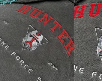 Star Wars Sweatshirt: The Bad Batch Edition - Hunter,Tech,Wrecker Design, Cozy Star Wars Fan Apparel