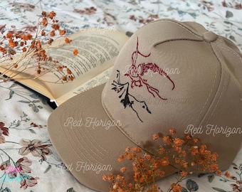 Erebor Smaug Embroidered Cap - Fantasy Hat for T0lkien & Hobbit Fans, Perfect Gift for Book Lovers