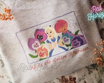 Cozy Alice in Wonderland Sweatshirt - Vintage and Whimsical