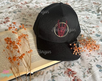 Sauron Embroidered Cap – The Dark of Mordor Hat, L0rd of the Rings Dark Fantasy Design