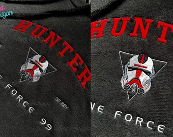 Star Wars Sweatshirt: The Bad Batch Edition – Hunter, Tech, Wrecker Design, Gemütliche Star Wars Fanbekleidung