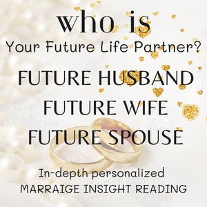 Future Husband Reading / Love Tarot Reading / Who Am I Going To Marry ? Detailed reading / future spouse future wife future partner reading