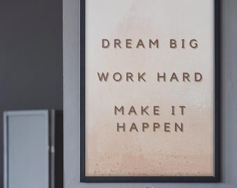 Boho Art Print – Minimalist Wall Art | Abstract Art for the Living Room & Bedroom | Large Print File | Modern Motivational Poster