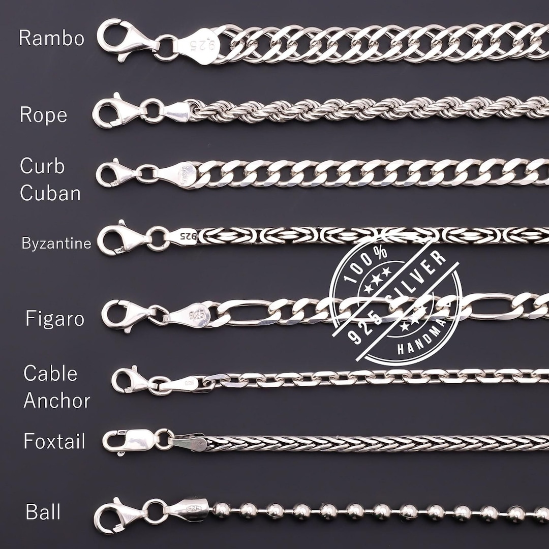 ネックレス・ペンダント Avant Signatures Minoan Necklace( 925 Silver, SILVER) 925 Sterling Silver Chain Necklace Men, Viking Byzantine