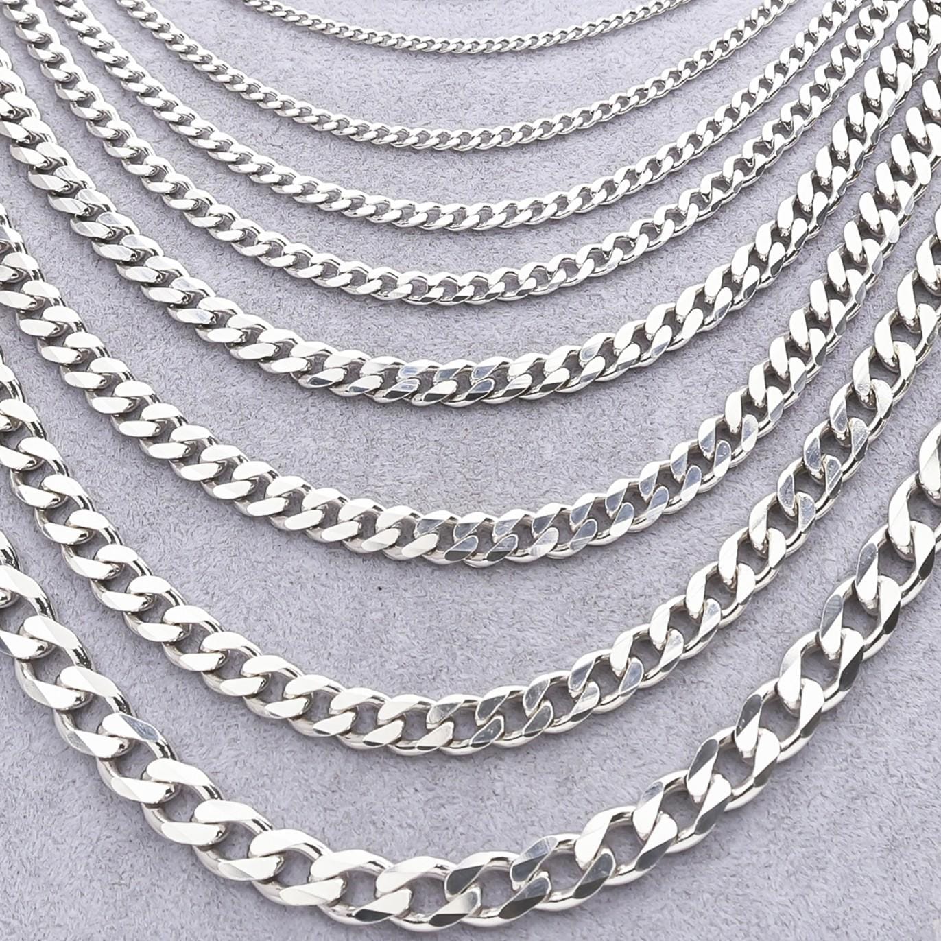 925 Sterling Silver Chain Bracelet Women Men, Euro Byzantine