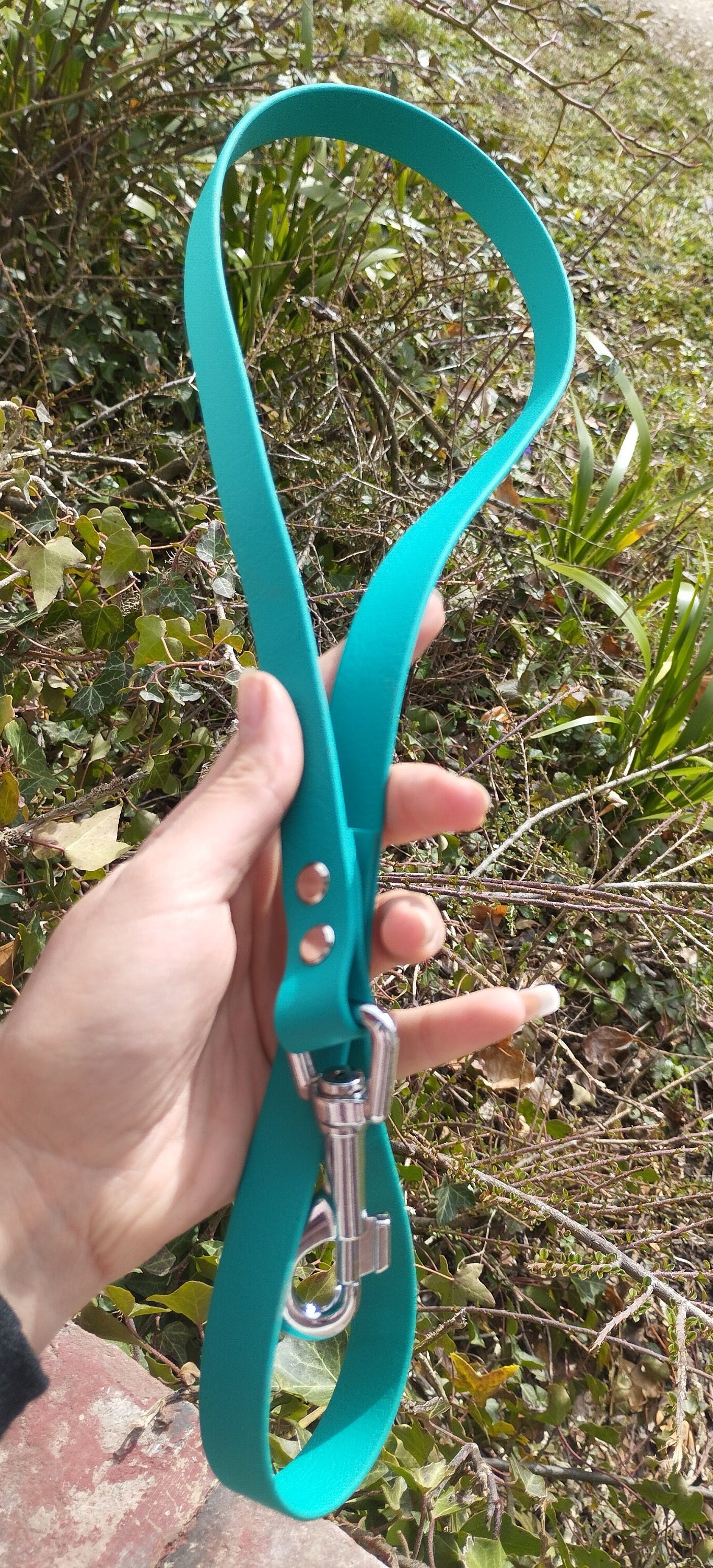Laisse Croisée Pour Chien BioThane SUPERHEAVY - Laisse De Travail Viennoise 22mm (neuf)