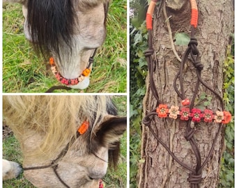 Ethological flower halter