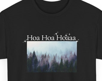 Twilight - Forks Washington Inspired - Funny T-shirt - Hoa Hoa Hoaaaa - Unisex Heavy Cotton Tee