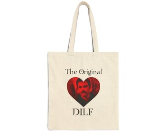 The Original Dilf - Charlie Swan - Twilight movie inspired - Cotton Canvas Tote Bag