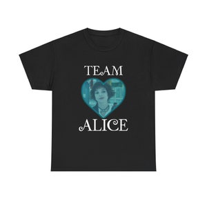 Team Alice - Cute Twilight ispirata - T-shirt - Alice Cullen - T-shirt in cotone pesante unisex