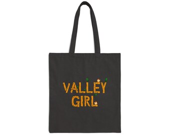 Valley Girl - Stardew Valley Inspired - Cotton Canvas Tote Bag