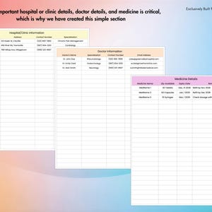 Chronic Pain & Symptom Tracker for Google Sheets, Track Mood, Sleep, Stress Level, Energy Level,