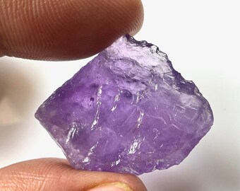 Amethyst Rough Specimen 54.70 Carat, 27x25 MM, Natural Amethyst Rough Stone, Raw Healing Crystal, February Birthstone, Gift For Her