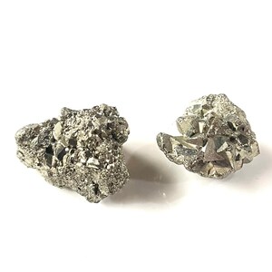 2 Pcs-20 Gram, Pyrite Cluster, Natural Pyrite Rough Stone, Pyrite Raw Healing Crystal, Raw Material, For Jewelry Making